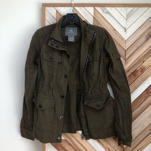 Aether Army Green Jacket